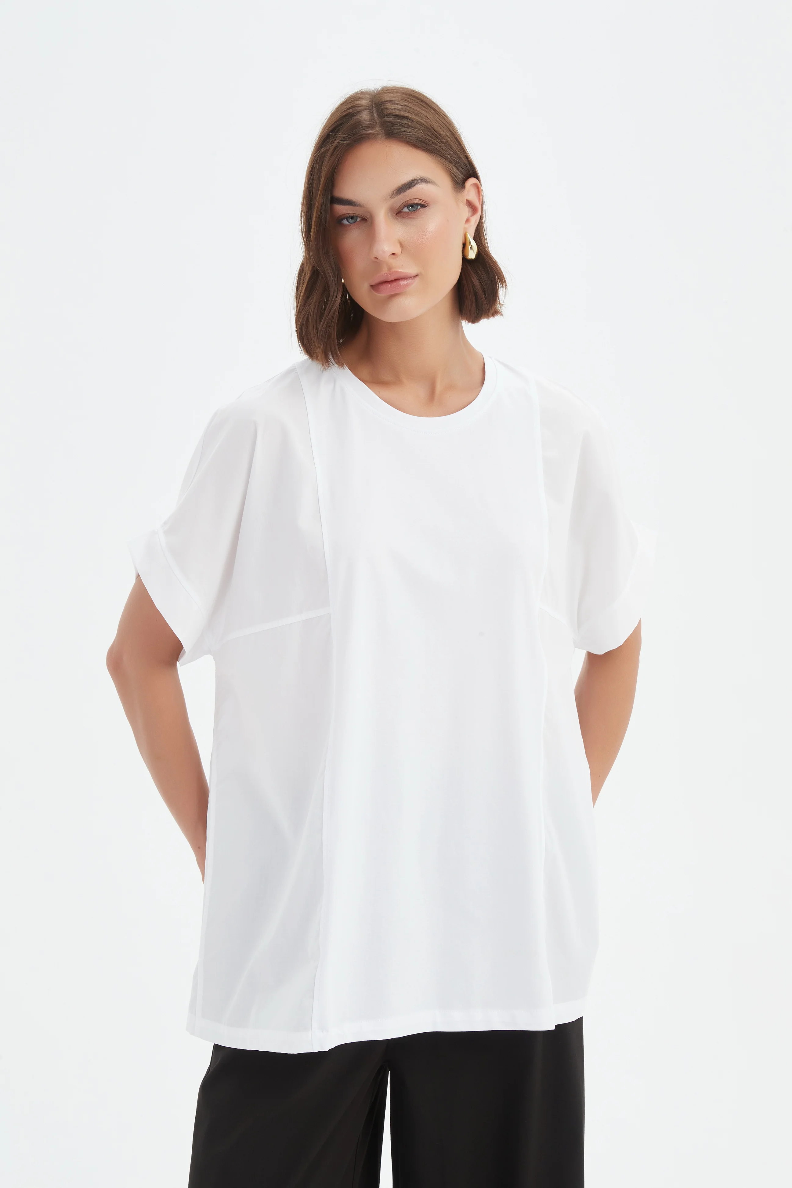 BOXY PANEL COMBI TEE - Image 6