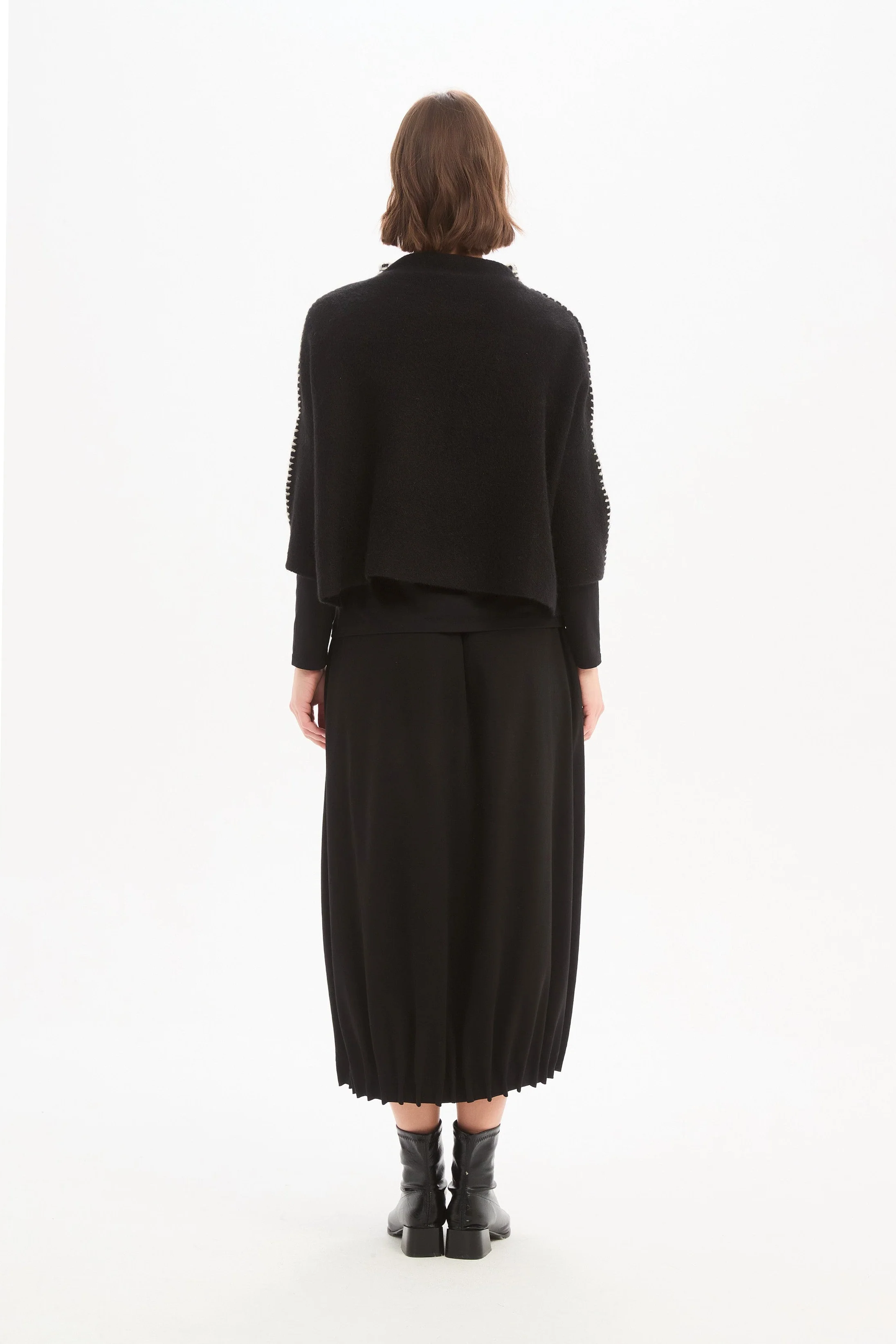 CONTRAST STITCH DETAIL KNIT - Image 12