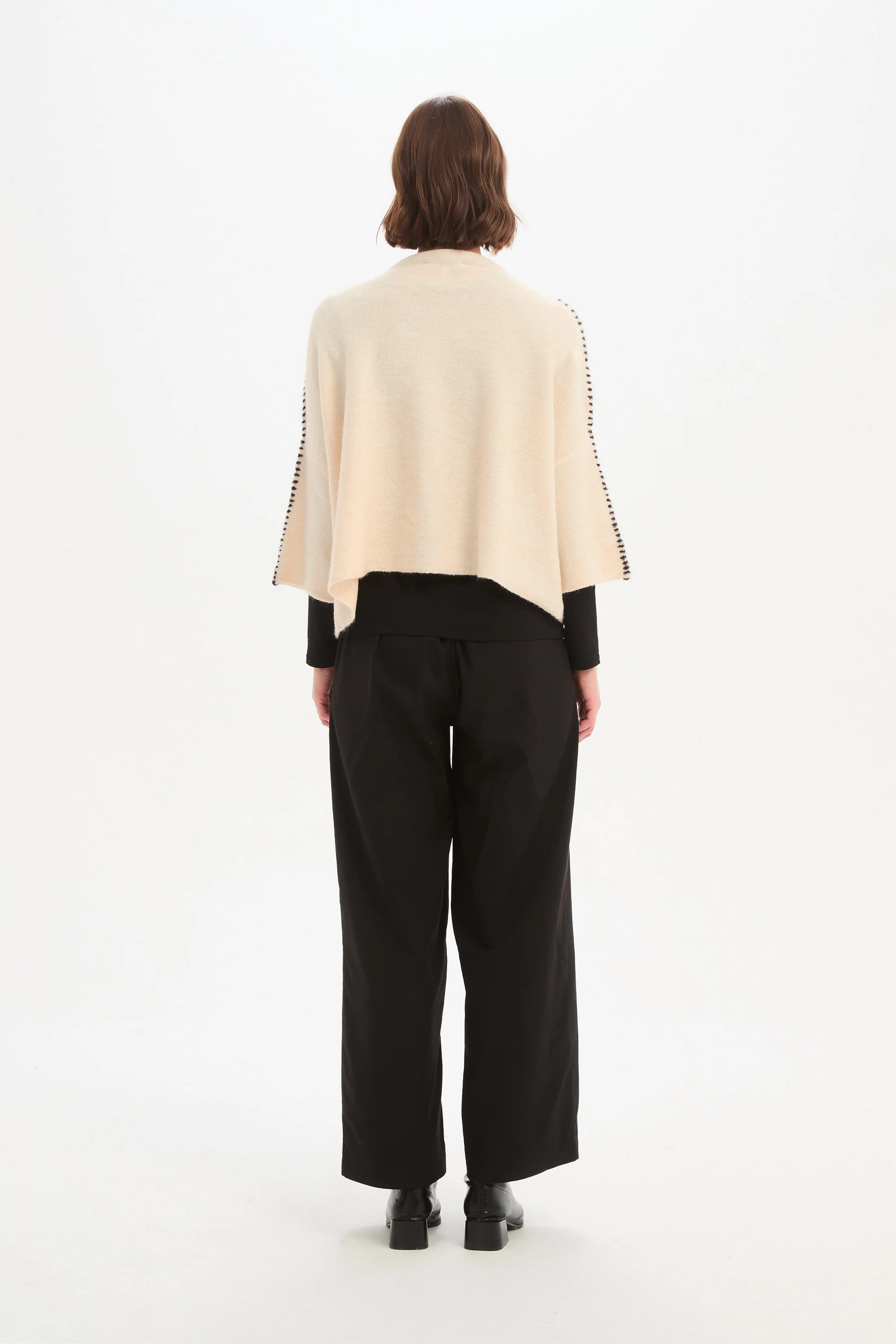CONTRAST STITCH DETAIL KNIT - Image 6
