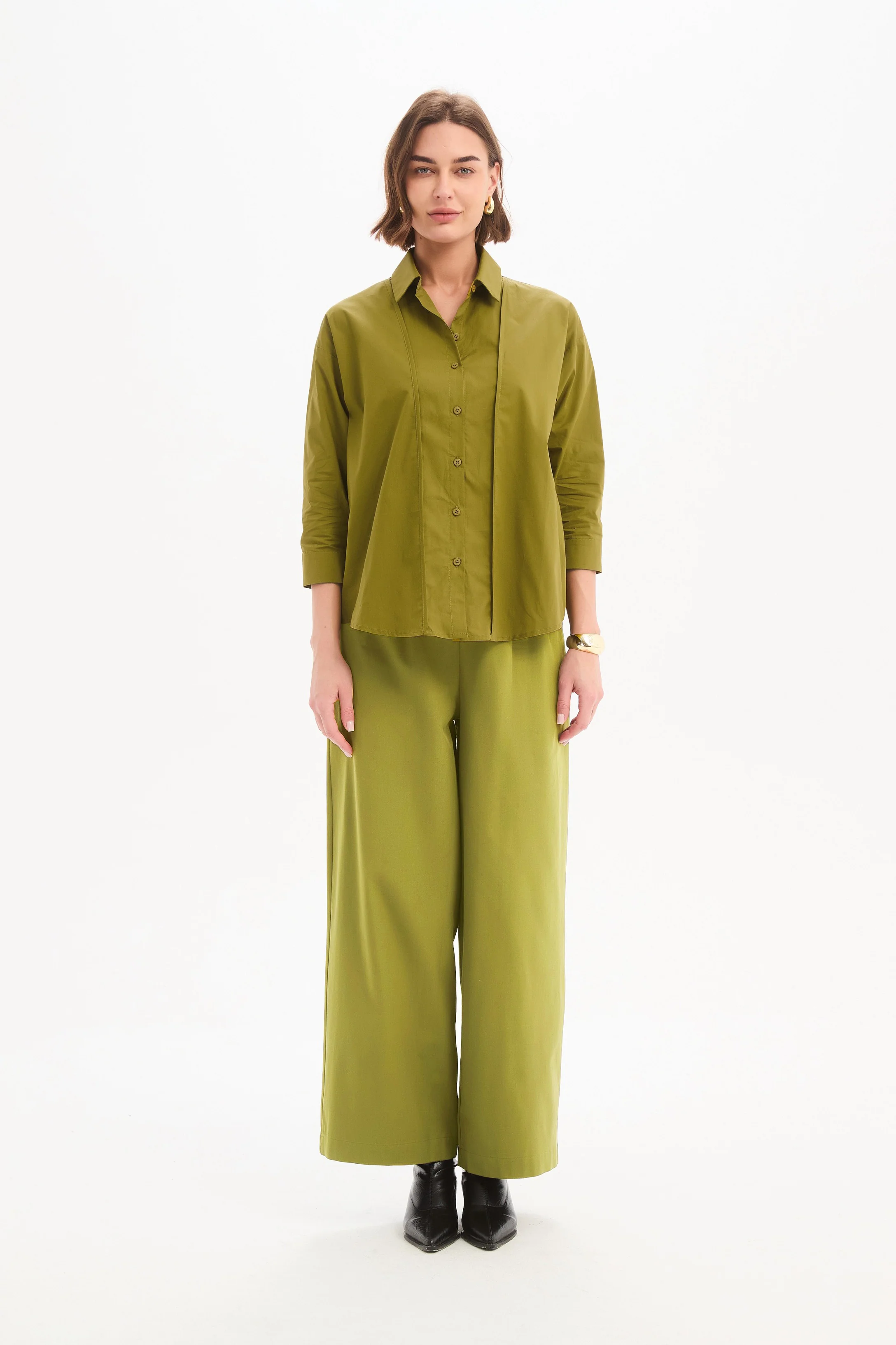 PANEL FRONT BIND SHIRT - Image 14