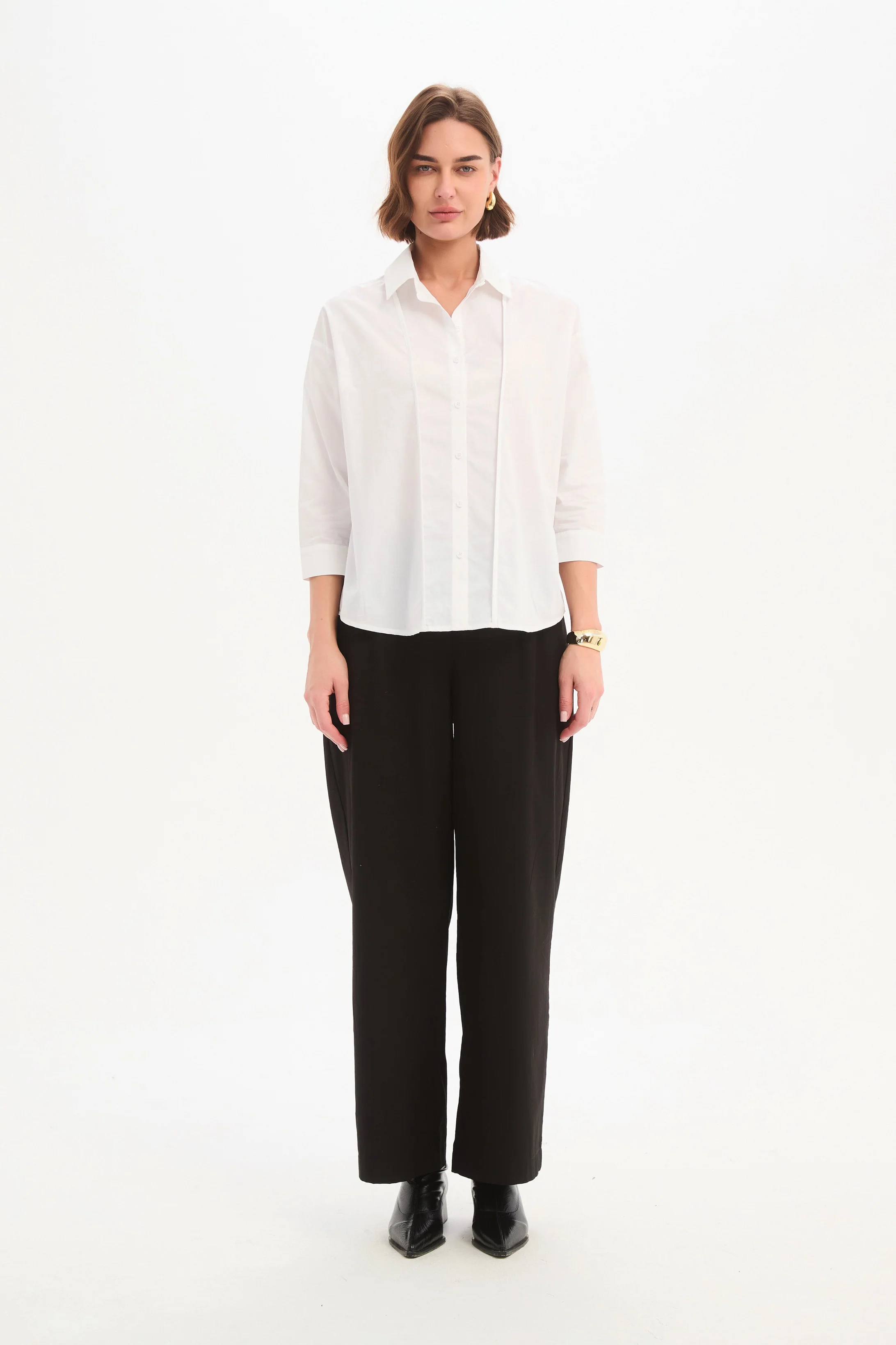 PANEL FRONT BIND SHIRT - Image 4