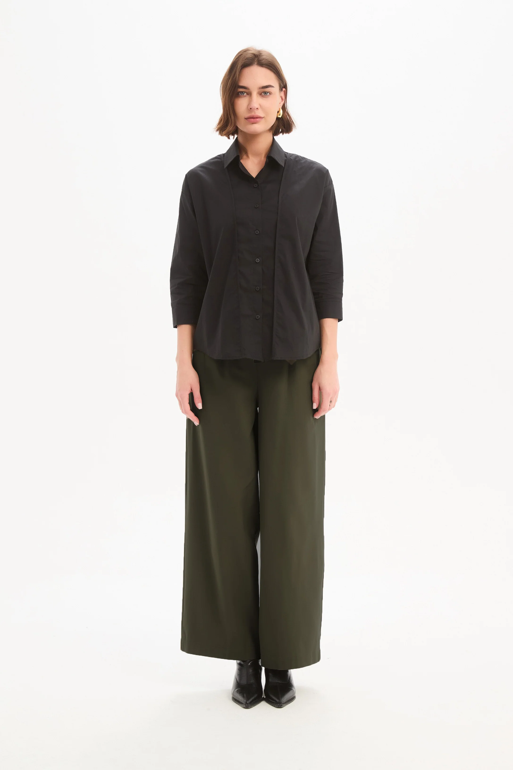PANEL FRONT BIND SHIRT - Image 9