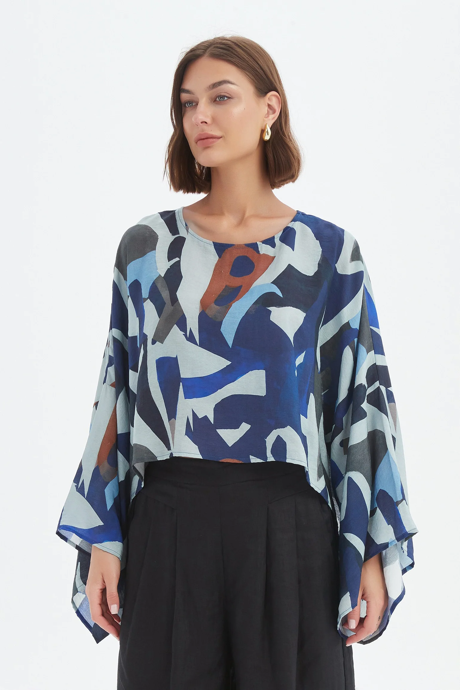 PRINT OVERSIZED LAYER TOP - Image 11