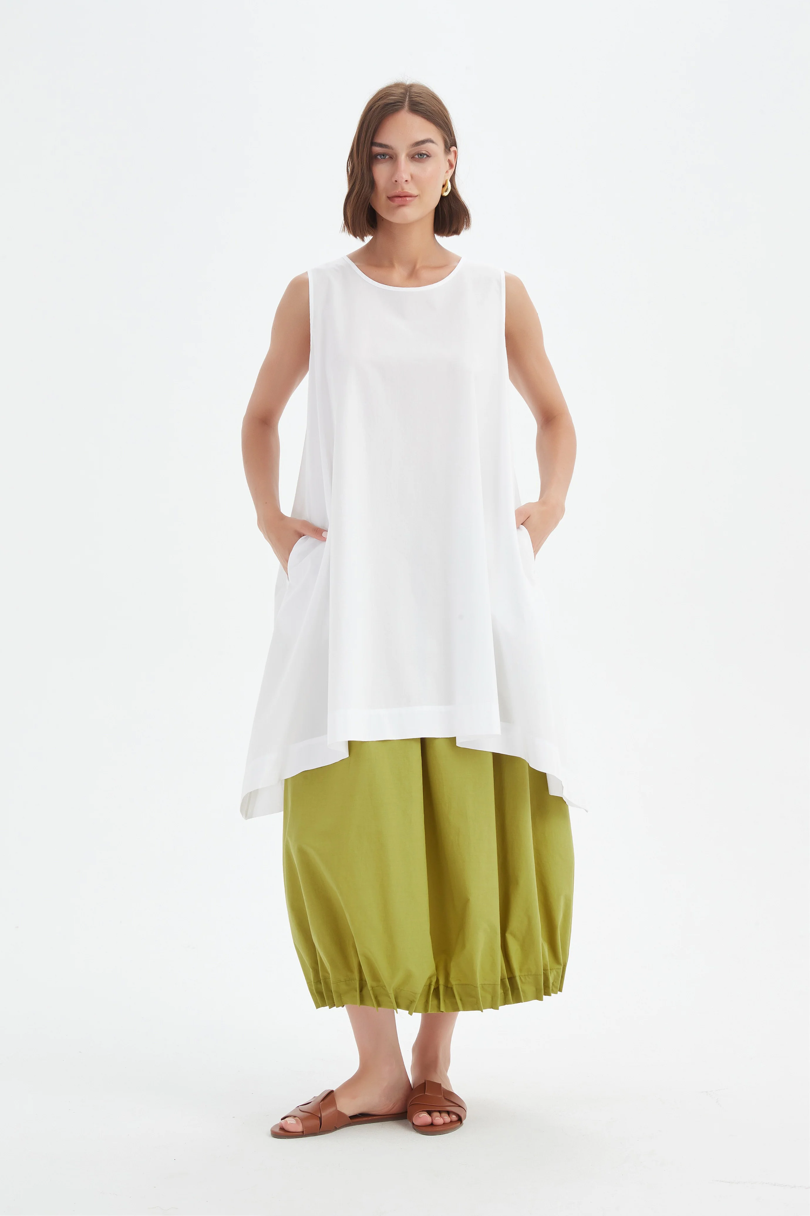 SLEEVELESS SWING TOP - Image 2