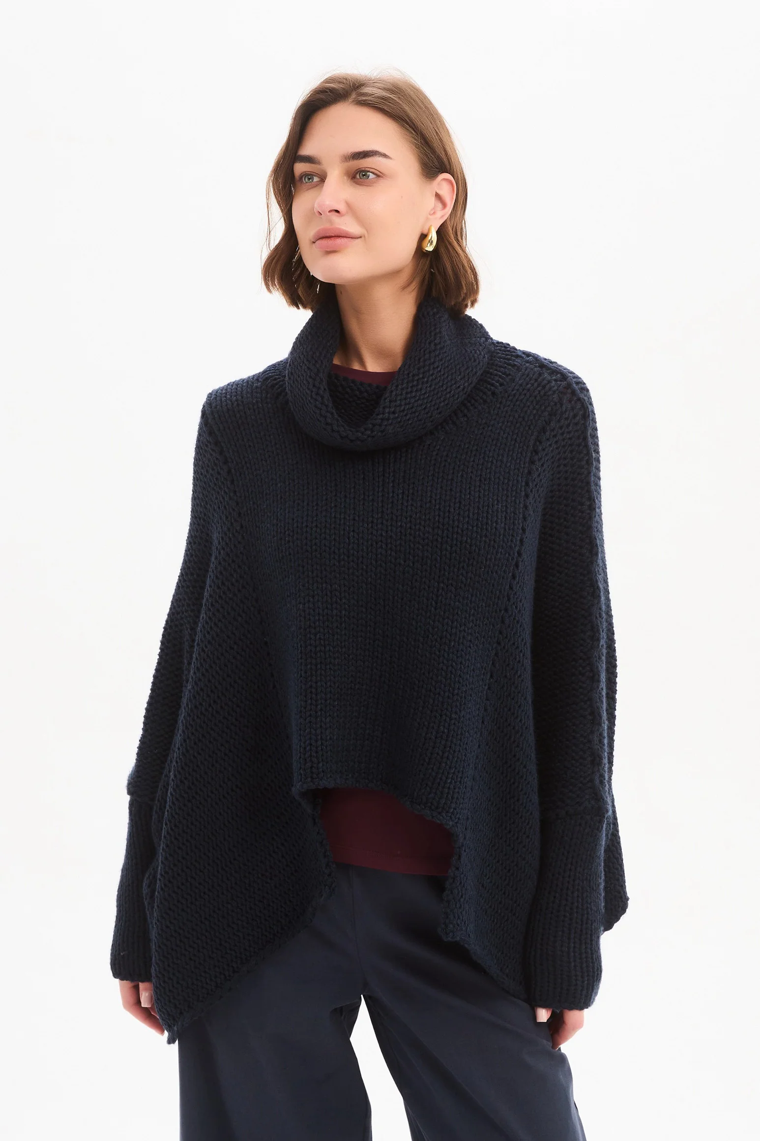 STEP HEM CROP KNIT - Image 14