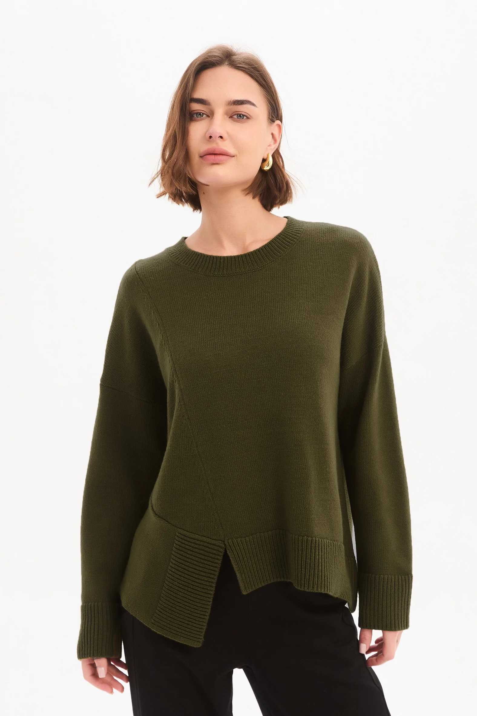 TEXTURED CUFF KNIT - Image 18