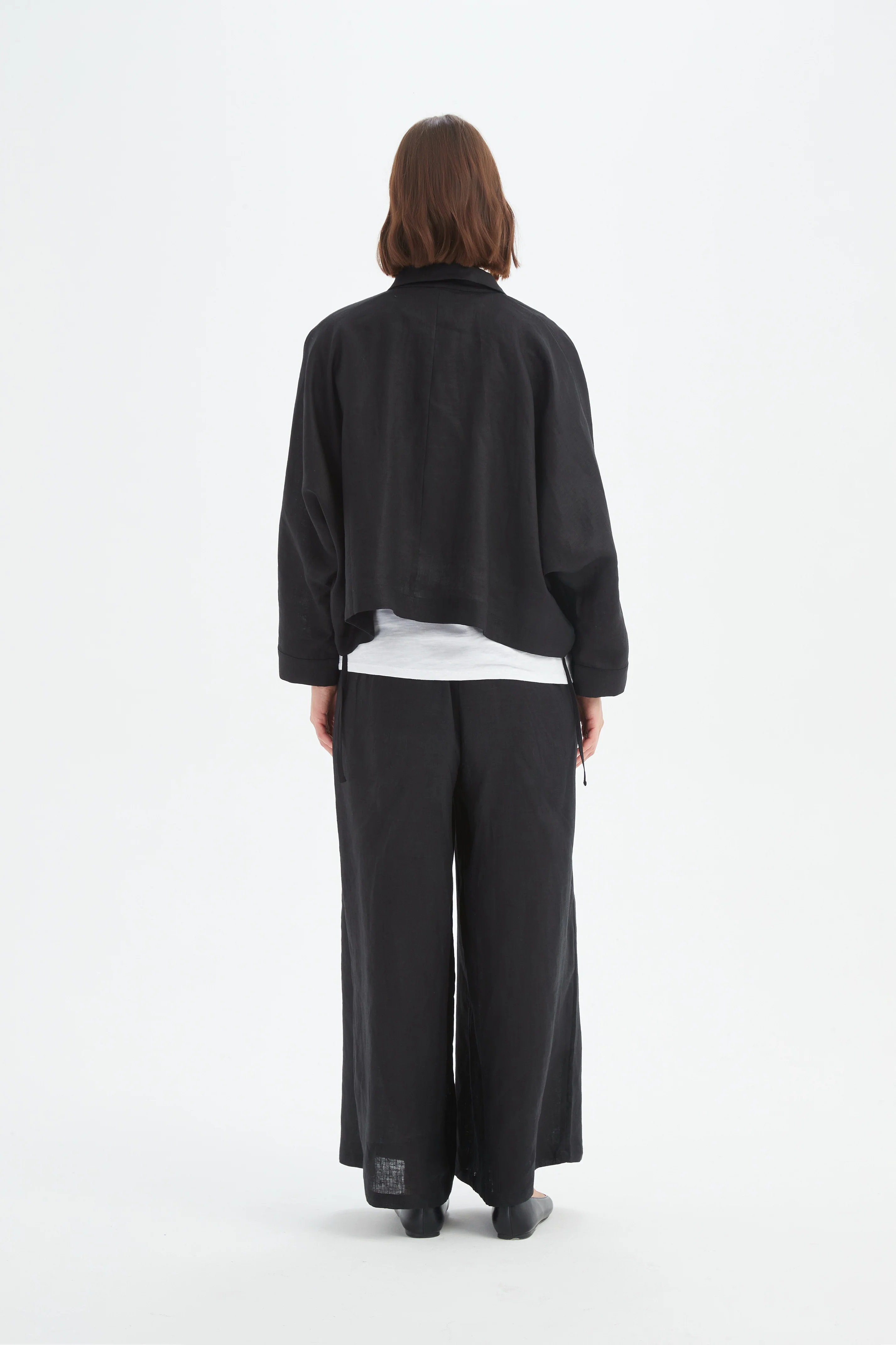WIDE CROP OVERSHIRT - Image 12