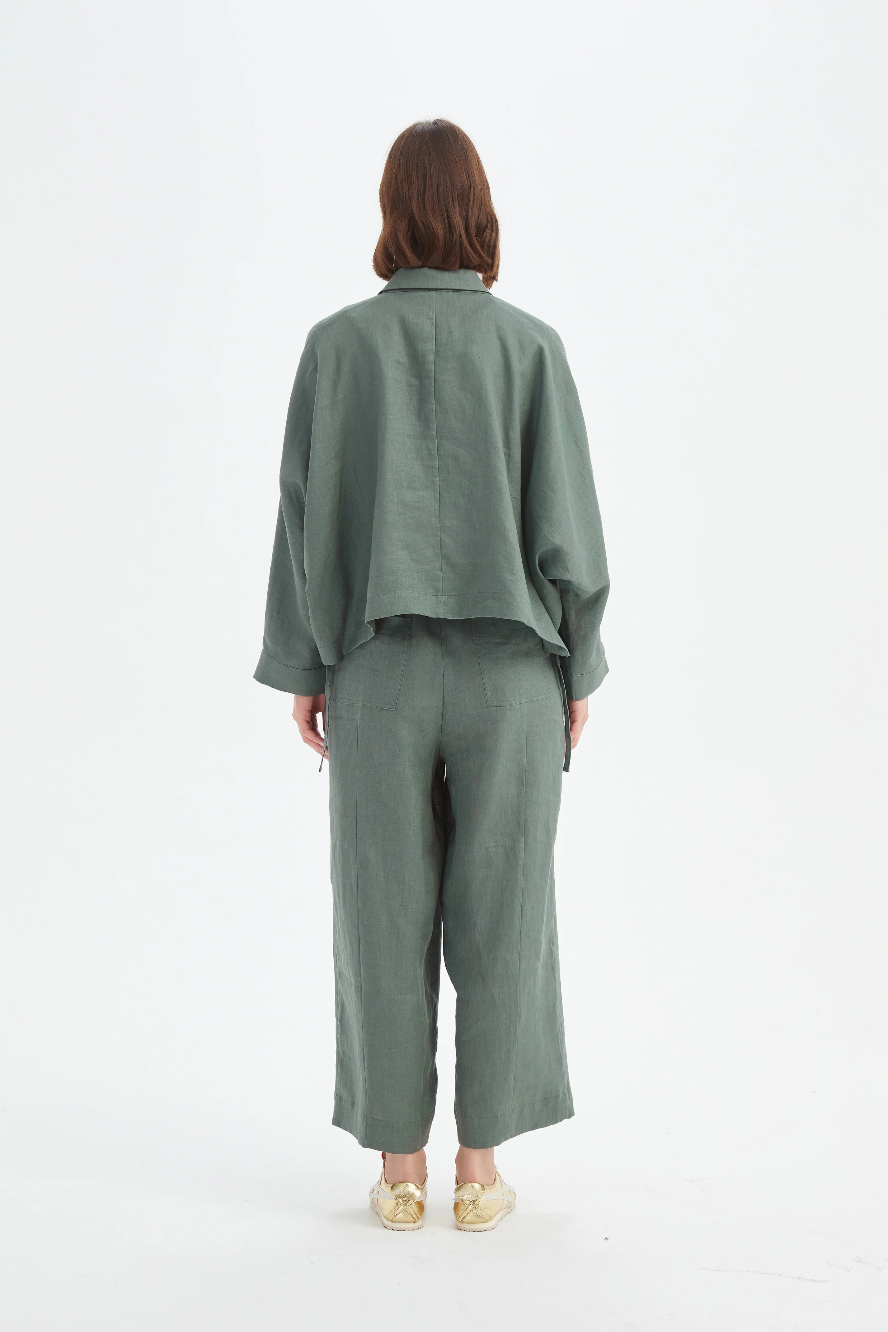 WIDE CROP OVERSHIRT - Image 7