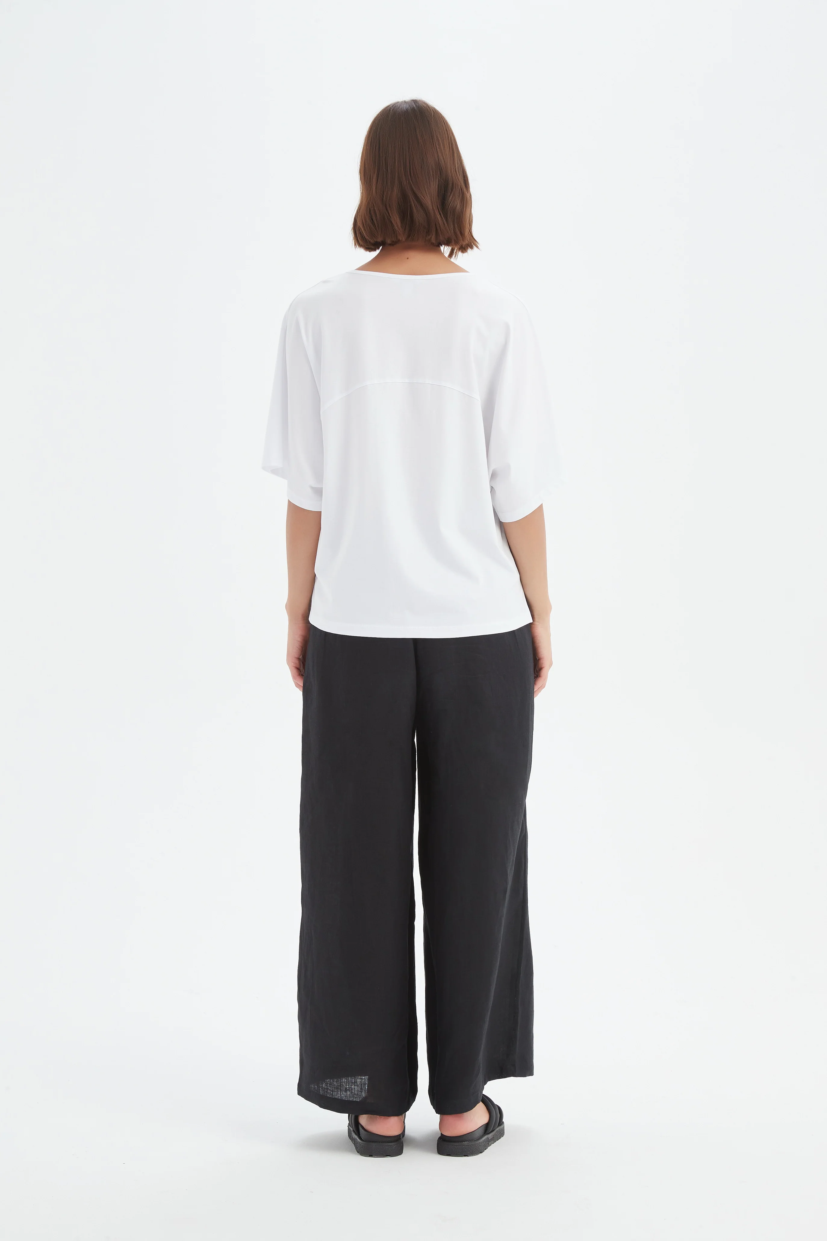 WIDE SLEEVE YOKE TEE - Image 10