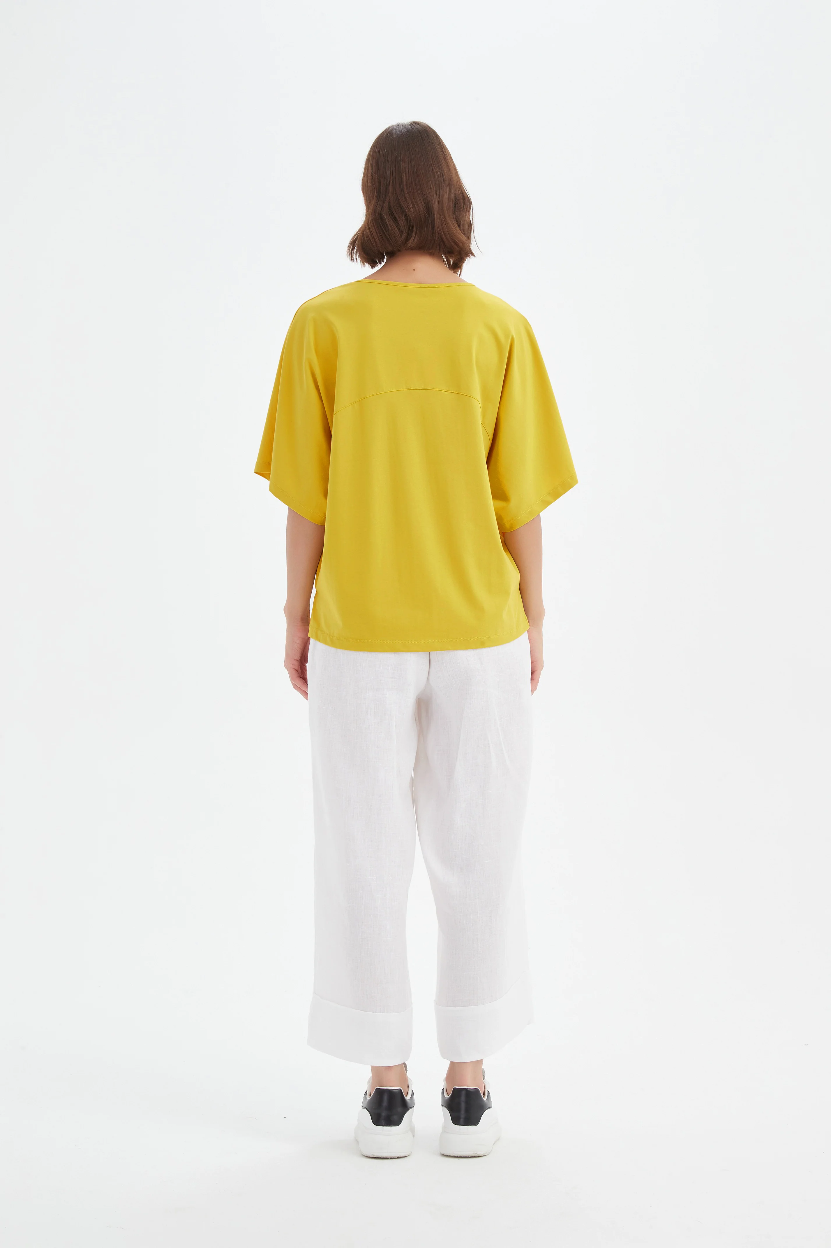 WIDE SLEEVE YOKE TEE - Image 15