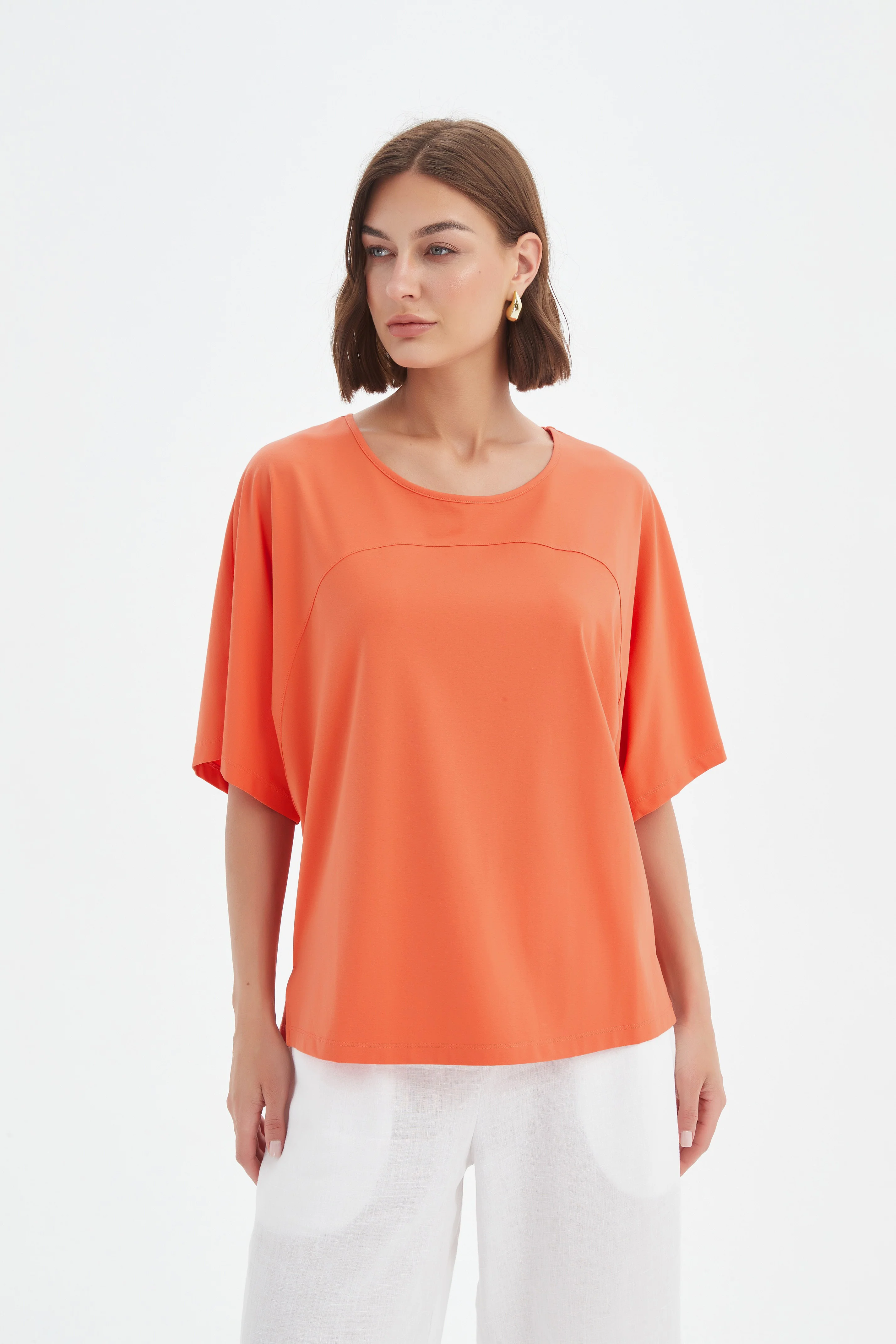 WIDE SLEEVE YOKE TEE - Image 21