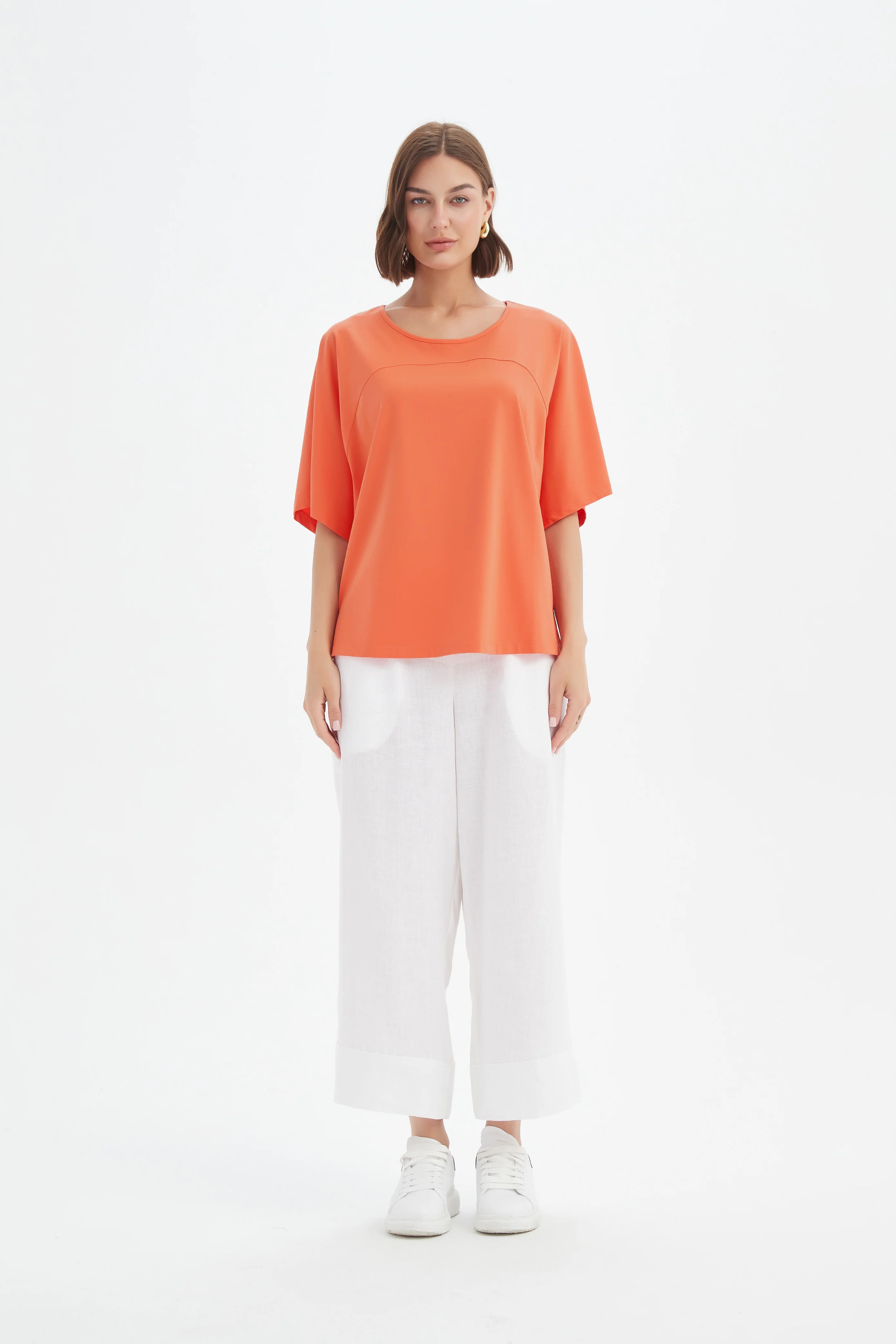 WIDE SLEEVE YOKE TEE - Image 24