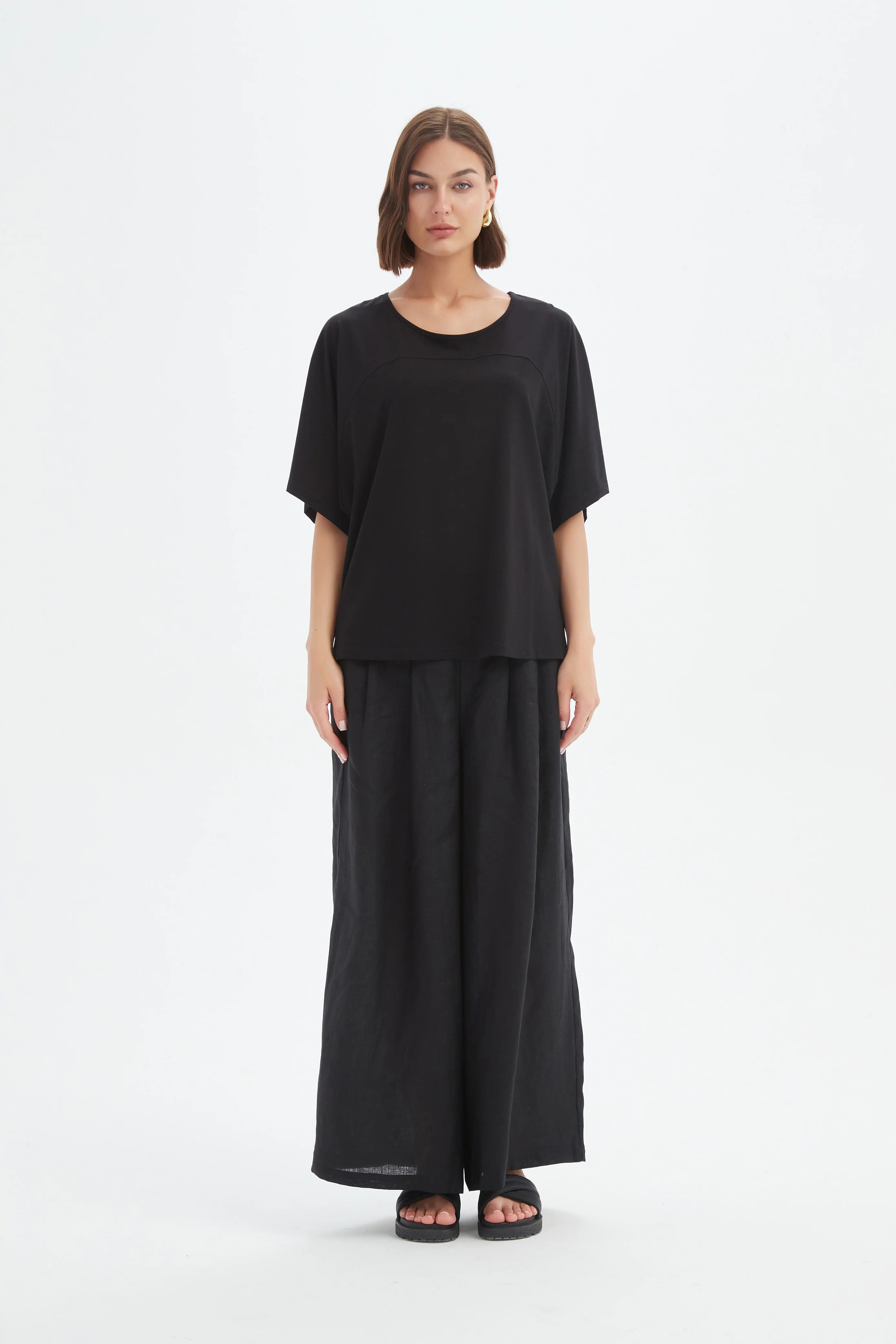 WIDE SLEEVE YOKE TEE - Image 29