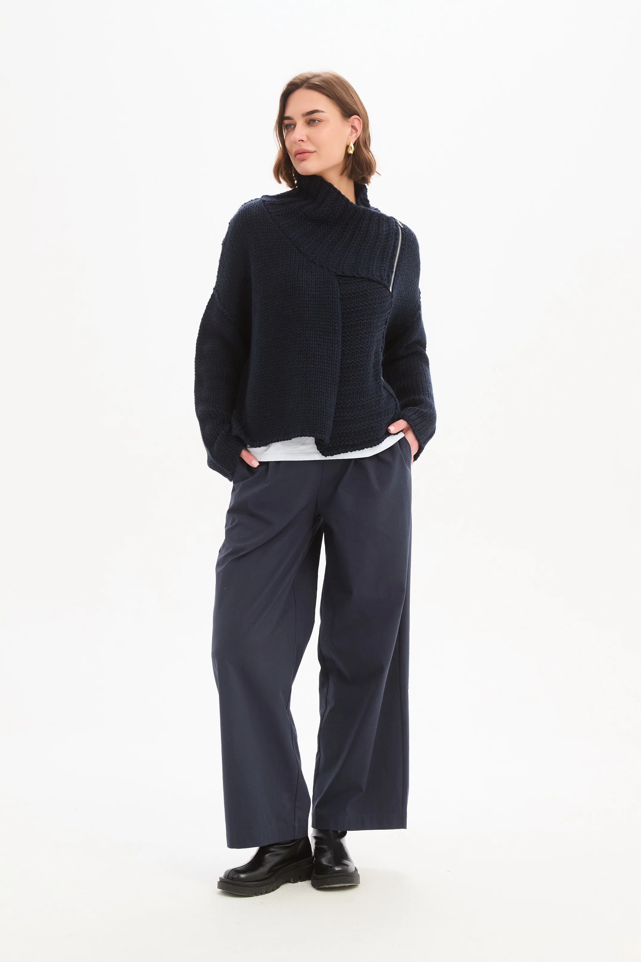 ZIP COLLAR CARDIGAN - Image 12