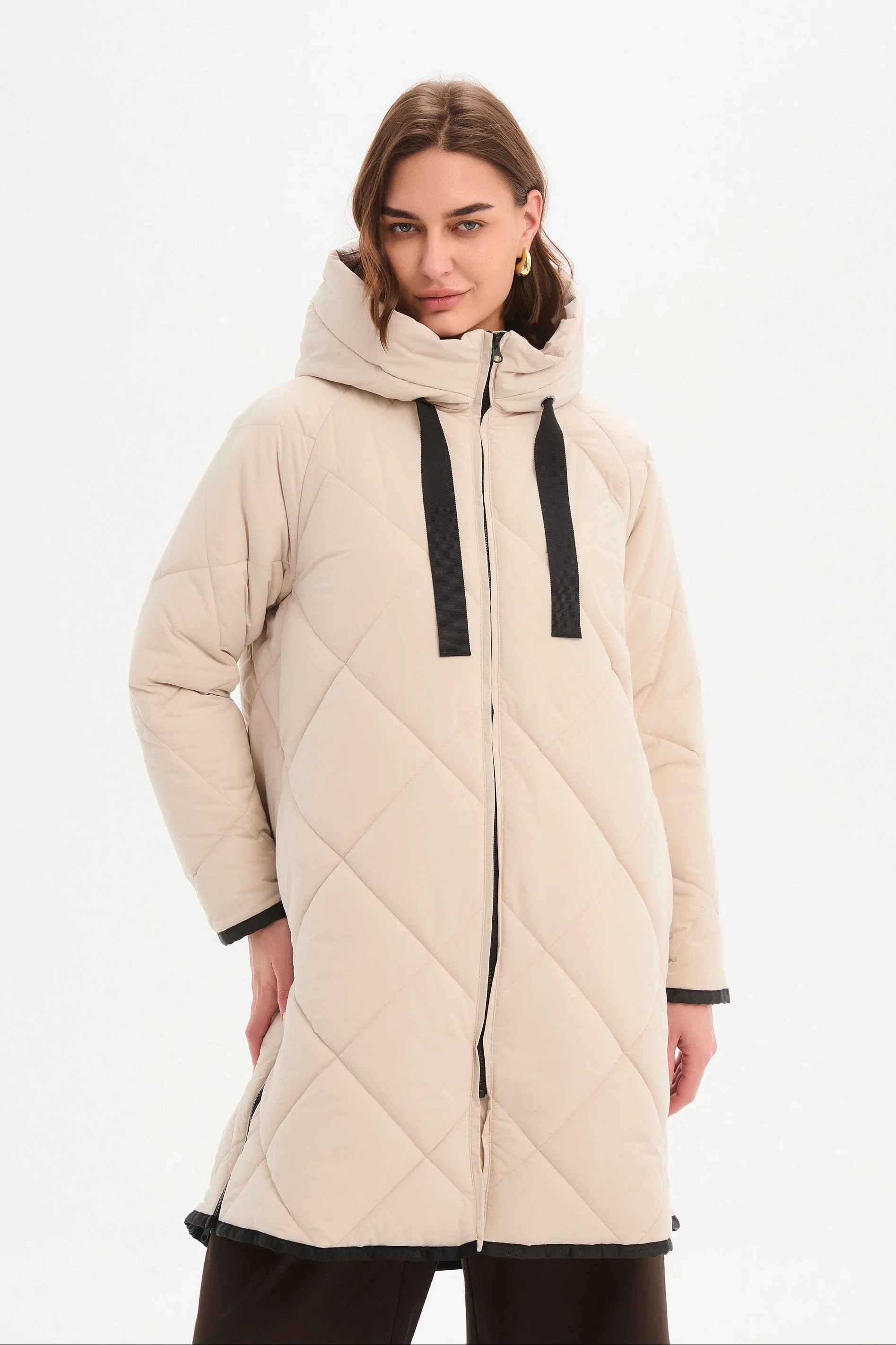 ZIP HEM WINTER COAT - Image 13