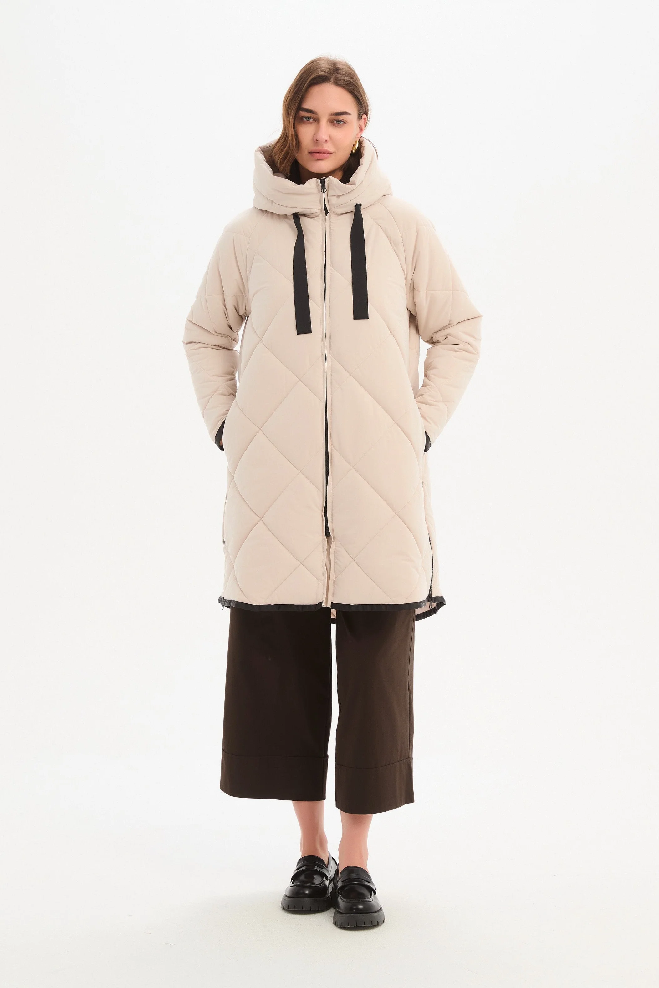 ZIP HEM WINTER COAT - Image 14