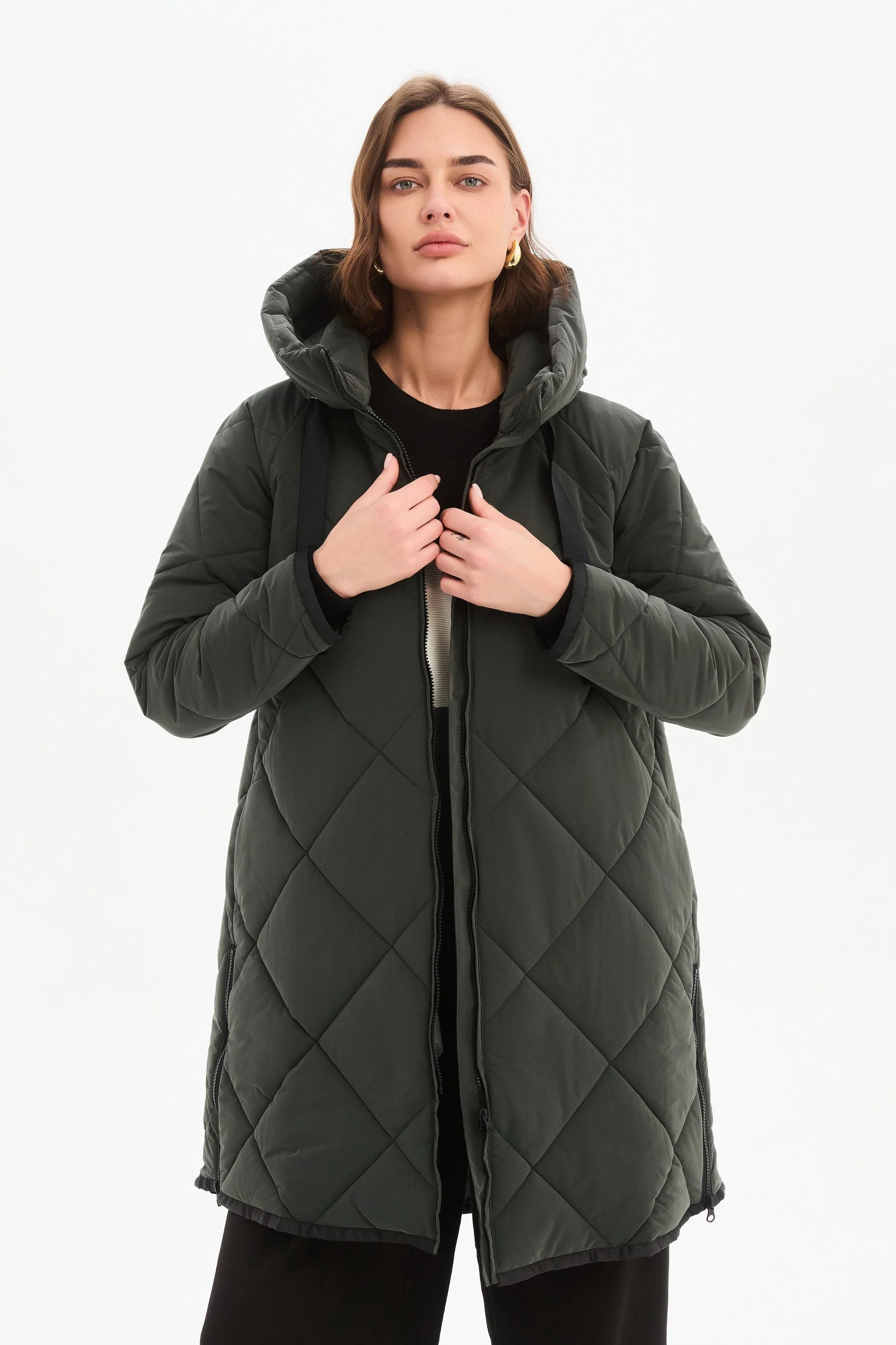 ZIP HEM WINTER COAT - Image 18