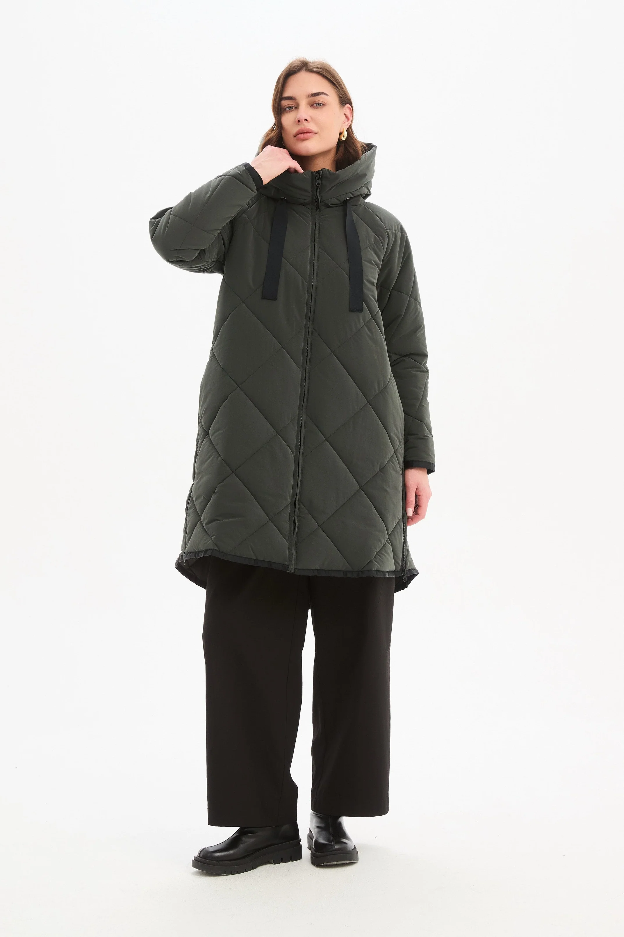 ZIP HEM WINTER COAT - Image 19
