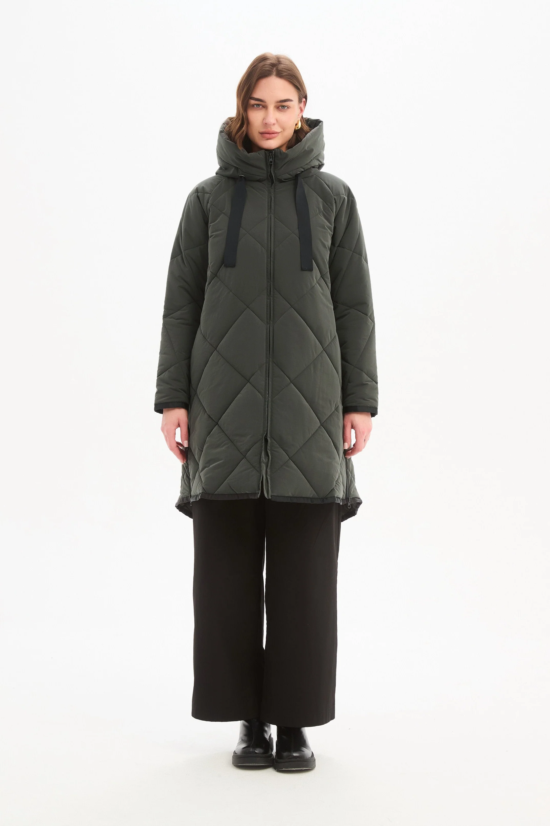 ZIP HEM WINTER COAT - Image 20
