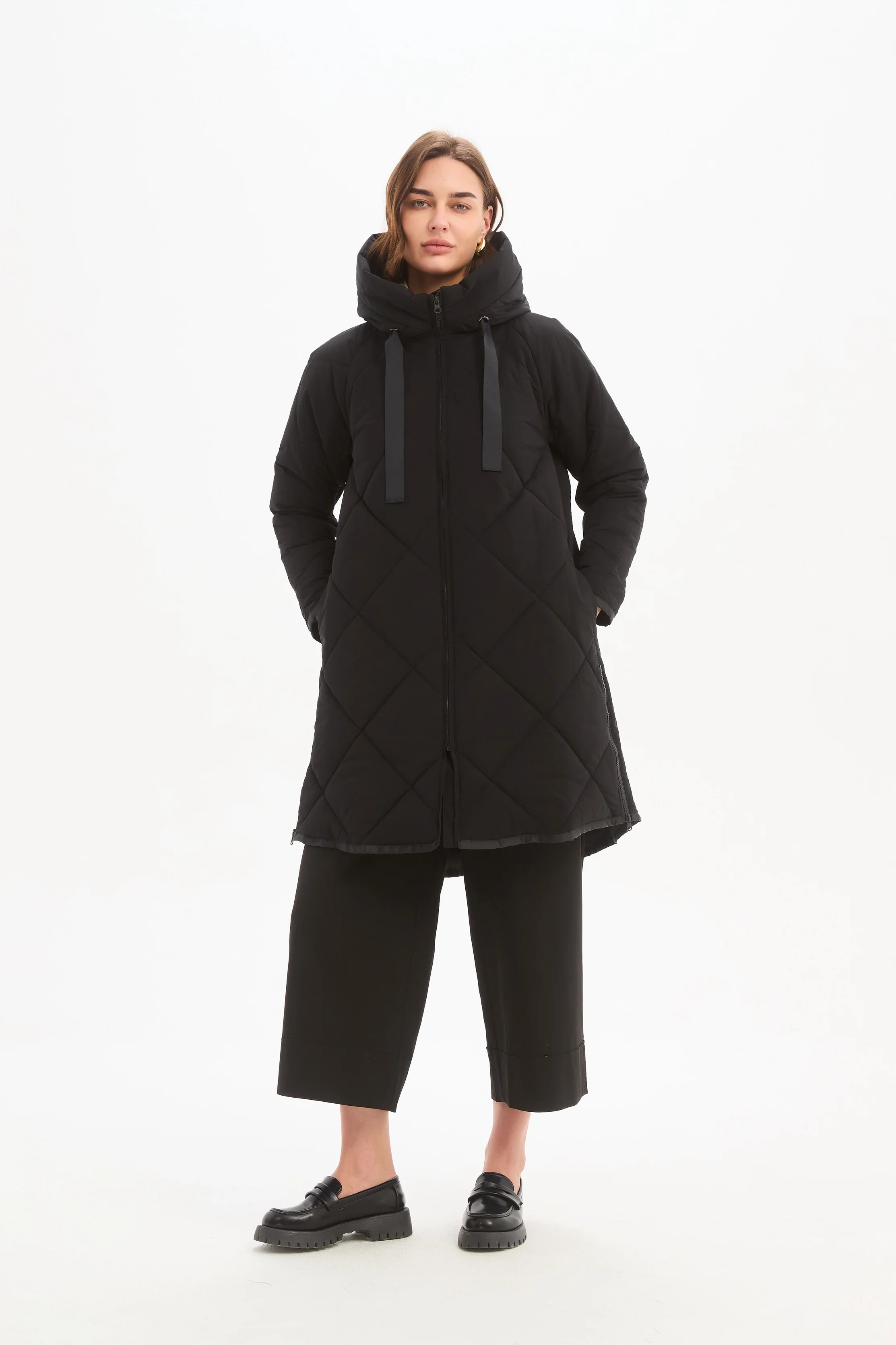 ZIP HEM WINTER COAT - Image 3
