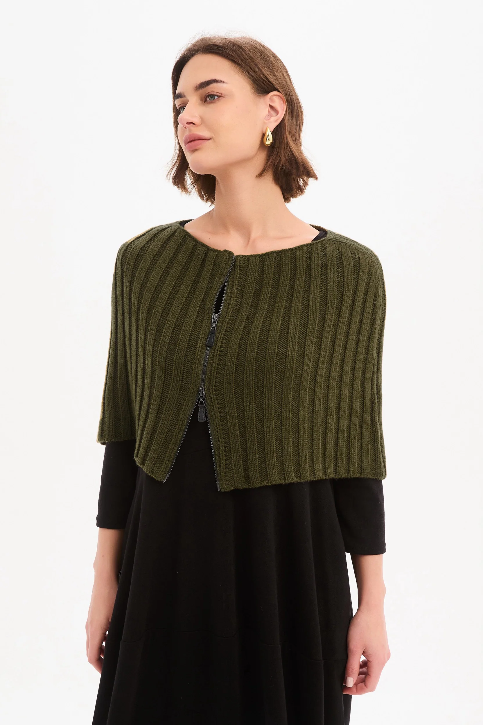 ZIP THROUGH KNIT SHAWL - Image 13